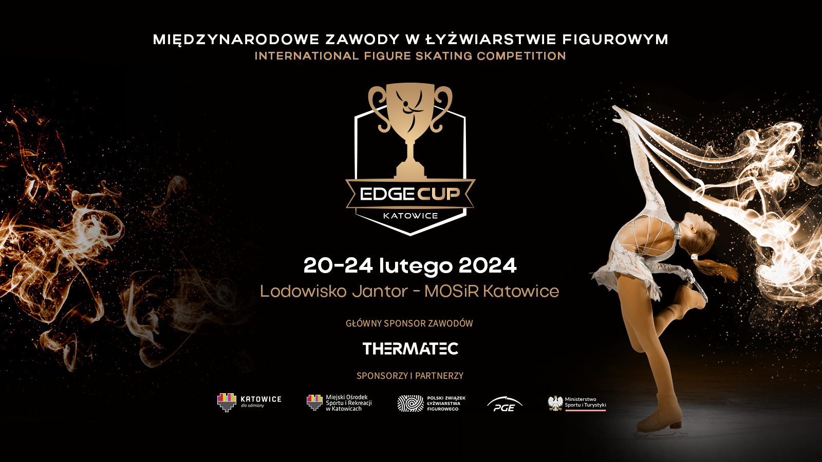 Międzynarodowe zawody w łyżwiarstwie figurowym EDGE CUP ponownie w Katowicach