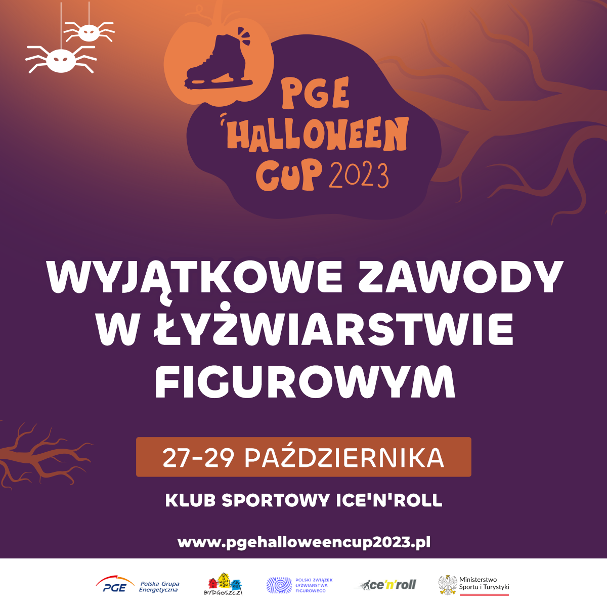 KS ice’n’roll oraz PZŁF zapraszają na zawody PGE Halloween Cup w Bydgoszczy