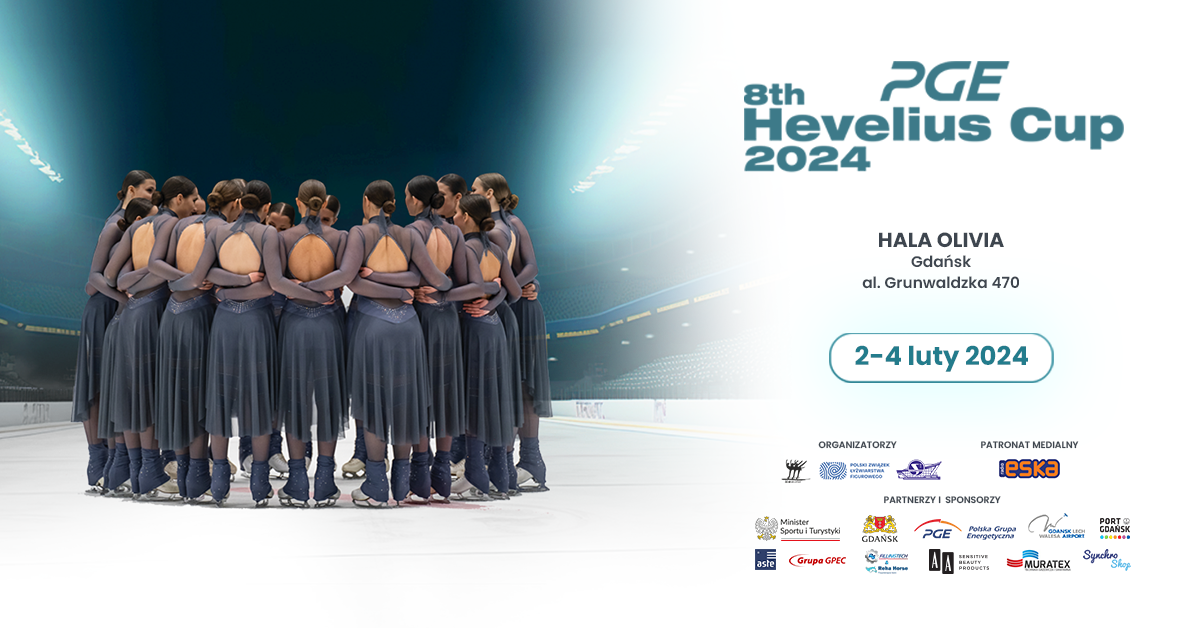 Międzynarodowe zawody w łyżwiarstwie synchronicznym “8th PGE Hevelius Cup 2024”