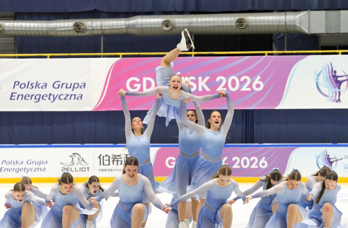 Historyczny sukces i rekordowa frekwencja. Gdańsk stolicą światowego łyżwiarstwa synchronicznego