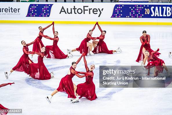 Polki na Mistrzostwach Świata w Łyżwiarstwie Synchronicznym