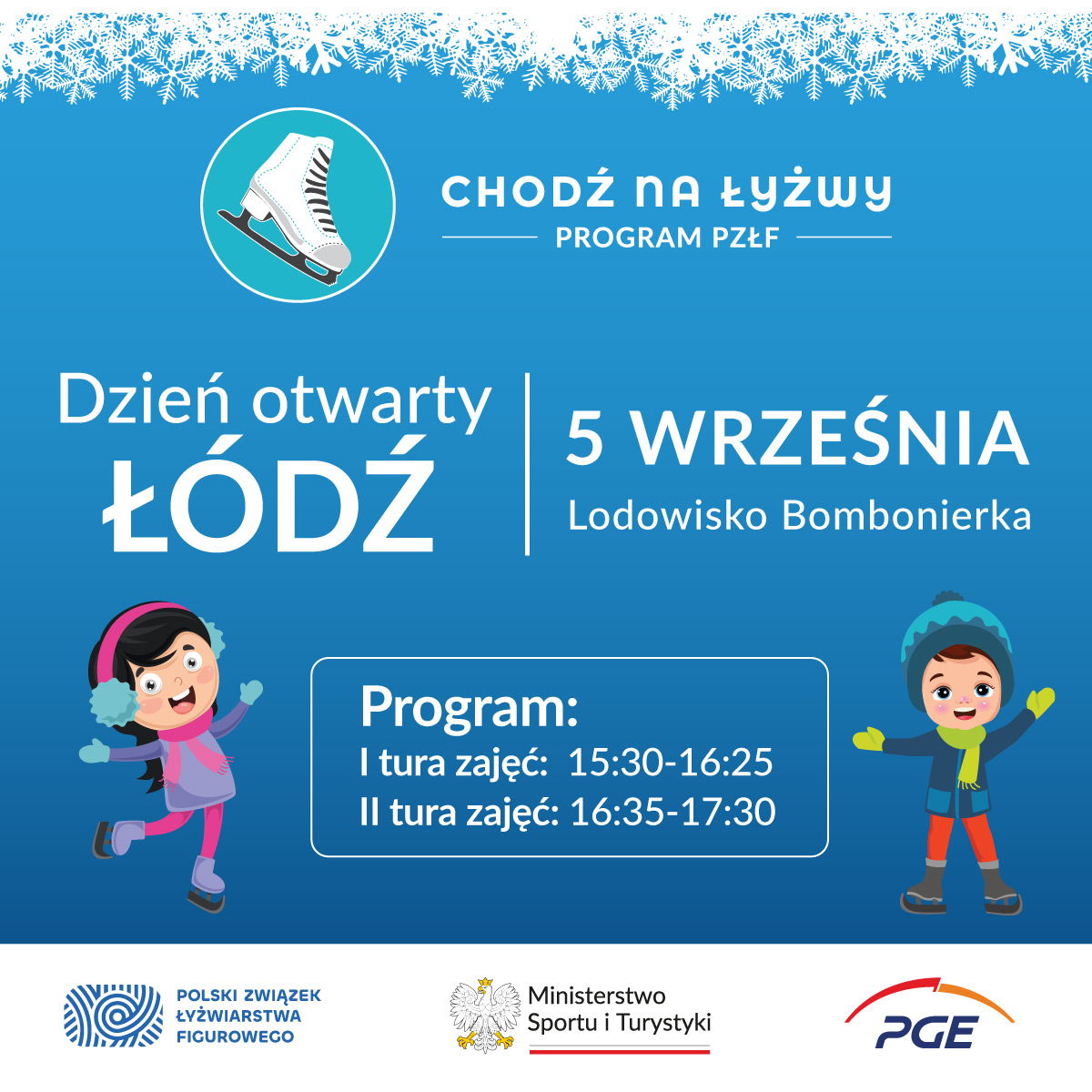Chodź na łyżwy - wielkie spotkanie na lodzie w Łodzi